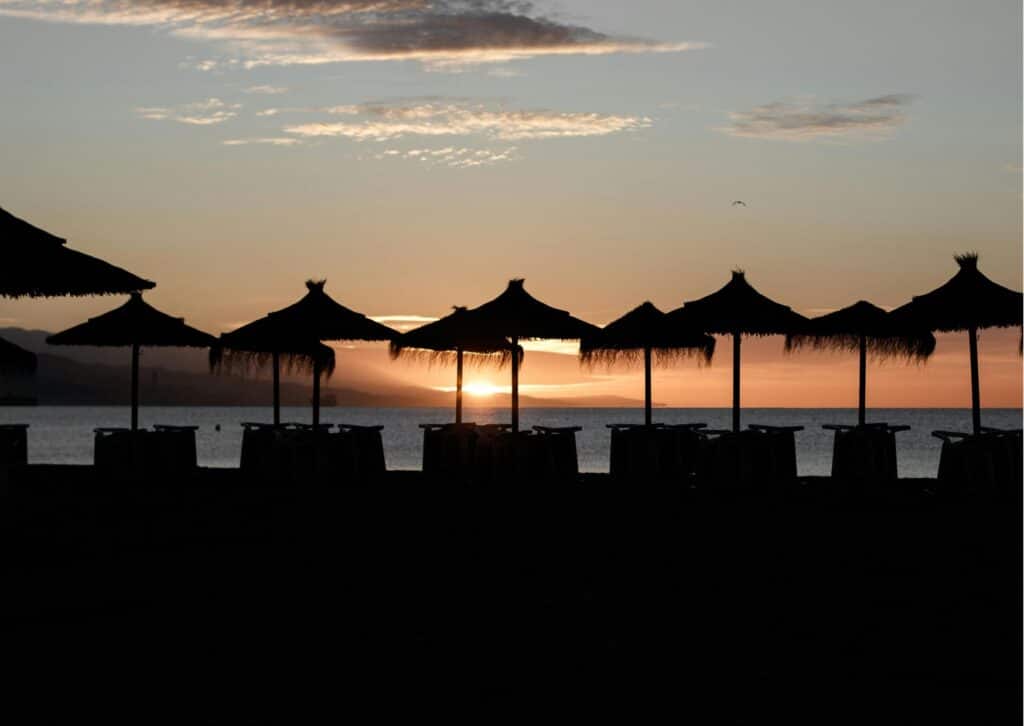Dónde ver el atardecer en Málaga