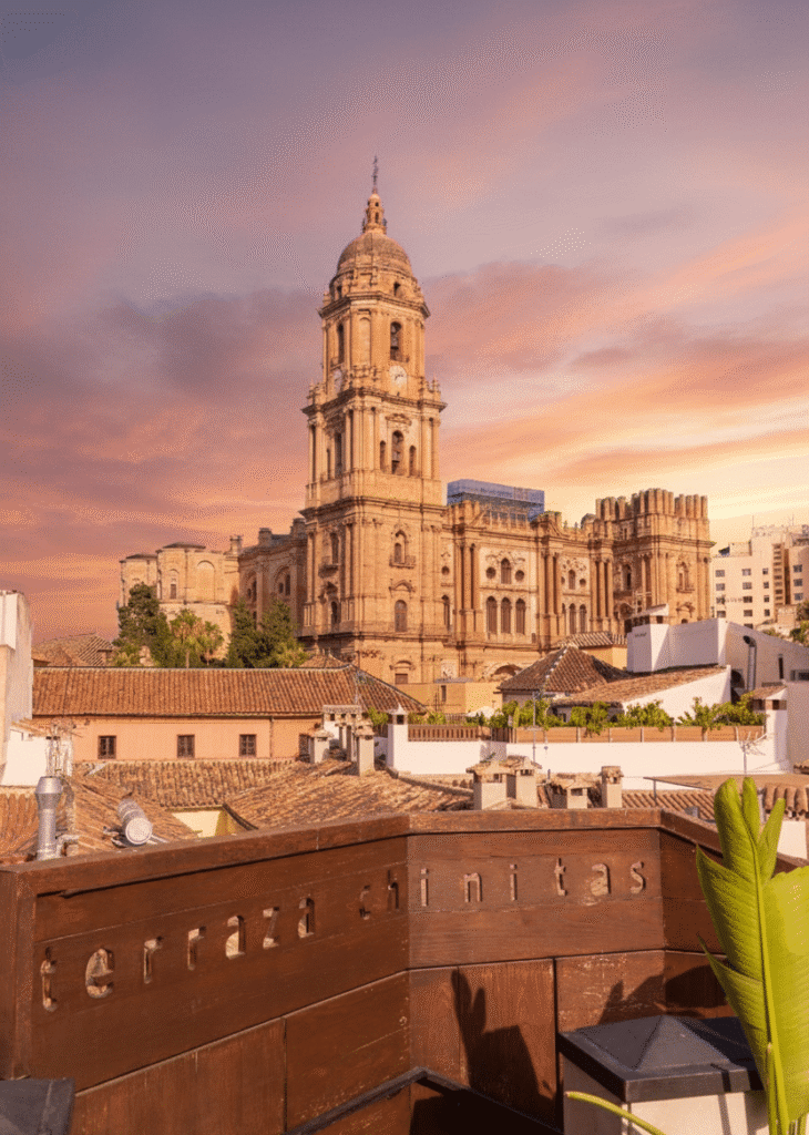 Dónde ver el atardecer en Málaga