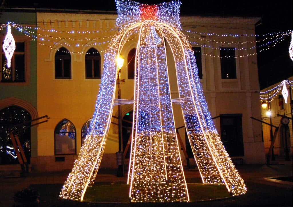 Alumbrado de navidad en Málaga